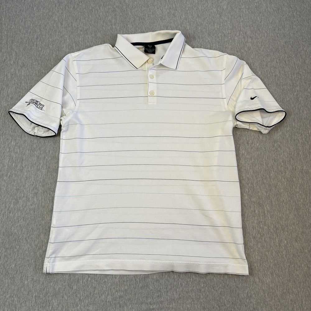 Nike Golf Polo Mens Medium - Arrow Creek Golf Course Embroidery Swoosh See Pics‎